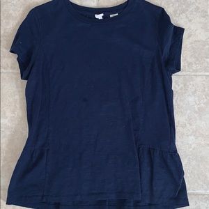 Blue Levi’s shirt